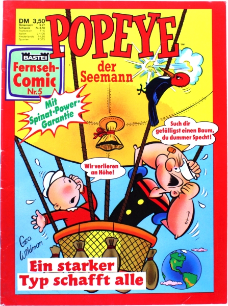 Popeye der Seemann Fernseh-Comic Nr. 5: Ein starker Typ schafft alle